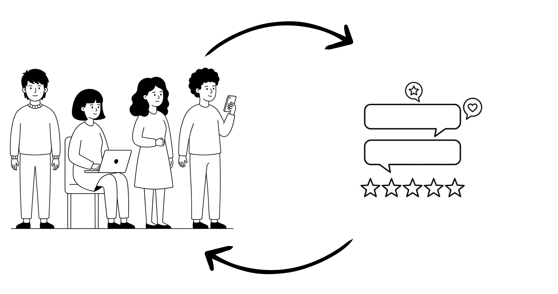 Social proof illustration